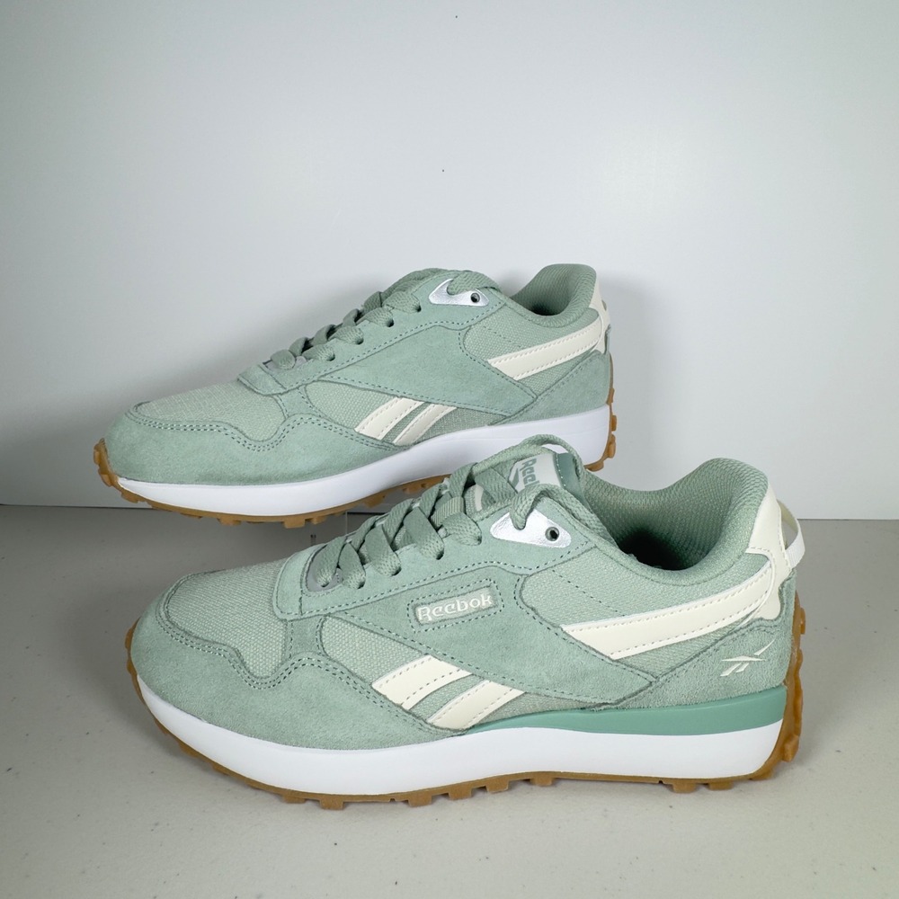 Reebok Classic Legacy AZ Light Green Natural Tan Women Sneakers 6.5M AR30296W